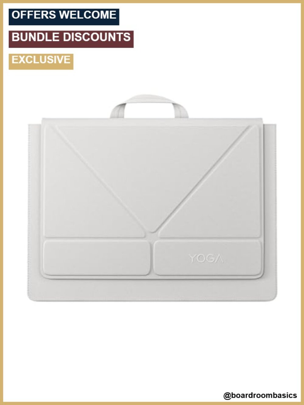16-Inch Laptop Sleeve with Stand Convertible Polyester Microfiber Case